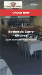 Mobile Screenshot of bethesdacurrykitchen.com